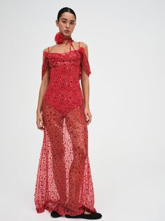 We make enchanting clothing for the vibrant muse unafraid to take risks, forge their own way and embrace a bit of adventure. Hamptons Party, Maxi Dress Styles, Creme Puff, Maxi Dress Red, Birthday Fits, Red Lace Dress, Main Event, The Drama, Gorgeous Gowns