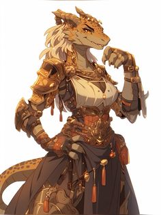 Created using Niji-Journey Female Dragonborn Barbarian, Female Loxodon, D&d Dragonborn, Dragonborn Artificer, Gold Dragonborn, Dragonborn Art, Dnd Kobold, Female Dragonborn, Dnd Dragonborn