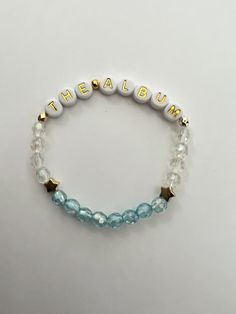 "Handmade beaded friendship bracelet inspired by the Jonas Brothers album \"The Album\". Perfect for The Tour and beyond! Bracelet is 7\" long and made with stretchy elastic to fit most adult wrists." The Jonas Brothers, Bracelet Inspired, Jonas Brothers, Bead Bracelets, The Album, Eras Tour, Friendship Bracelet, Friendship Bracelets, Beauty Book