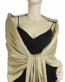 The Pashmina Store is proud to bring you Gold pashmina/silk blend shawls made with 70% pashmina wool and 30% silk. This pashmina shawl of pashmina wool, or cashmere, and silk is 36' x 80', plus 3' tassels. Made with care in Nepal. Gold Shawl, Pashmina Silk, Pashmina Wrap, Silk Shawl, Pashmina Shawl, Luxury Silk, Pashmina Scarf, Mom Dress, Silk Wrap