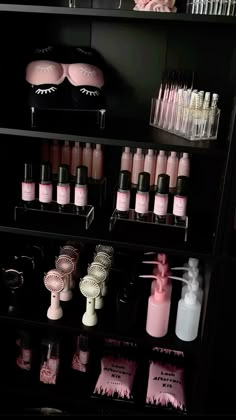 Pink Aesthetic Esthetician, Esthetician Studio Pink, Cute Lash Studio, Lash Supply Store, Small Lash Suite Ideas, Lash Tech Lifestyle, At Home Lash Room, Lash Shed Room, Lash Extension Room Ideas