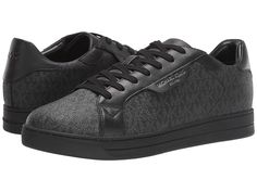 Michael Kors Keating Lace Up - Men's Shoes : Black 1 : Prep yourself for a breezy season ahead with the Michael Kors Keating sneakers. Smooth leather upper features a lace-up closure for a secure fit. Soft textile lining and cushioned leather-covered footbed. Durable rubber outsole. Imported. Measurements: Weight: 1 lb 3 oz Product measurements were taken using size 12, width M. Please note that measurements may vary by size. Michael Kors Sporty Sneakers With Rubber Sole, Sporty Michael Kors Sneakers With Rubber Sole, Michael Kors Low-top Sneakers With Rubber Sole, Michael Kors Slip-on Sneakers, Michael Kors Sporty Leather Sneakers, Michael Kors Black Sneakers For Streetwear, Michael Kors Leather Sneakers For Streetwear, Black Plain Toe Sneakers With Leather Sole, Michael Kors Black Casual Sneakers