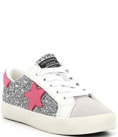 Vintage Havana Girls' Valery Glitter Star Sneakers (Youth) | Dillard's Shoes Glitter, Sneakers Kids, Preppy Girl, Girls Shoes Kids, Glitter Shoes, Glitter Stars, Vintage Havana, Star Sneakers, Girls Sneakers