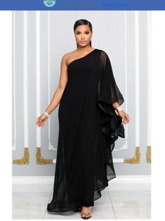 Chiffon Dress Casual Classy, Long African Dresses, Chic Dress Classy, Dinner Dress Classy, Fancy Dresses Long, Classy Dress Outfits, Classy Casual Outfits, Chiffon Maxi Dress, African Print Fashion Dresses