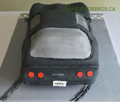 a cake made to look like a car