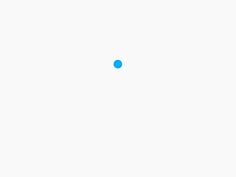 a blue dot is in the middle of a white background, and it appears to be an odd shape