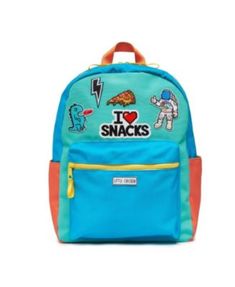 Little Chicken Patched Backpack Backpack Designs, Backpack Patches, Forbes Magazine, Top Backpacks, Kids Backpack, Teal Orange, Blue Backpack, School Essentials, Boys Accessories