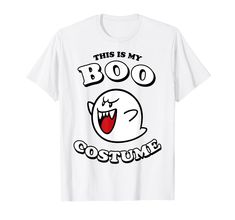 this is my boo costume t - shirt with an image of a ghost on it