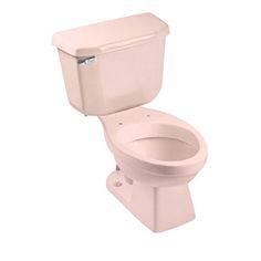 a white toilet bowl with the lid up