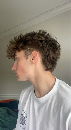 The Best 25 Modern Mullet Haircuts for Men (Detailed Gallery) | 25 Trendy Modern Mullet Haircuts for Men: The Ultimate Guide To New Mullet Hairstyles Men Hair Cuts Straight Hair, Mullet Inspired Hair Men, Male Haircuts Blonde, Medium Length Mullet Men Straight Hair, Shaved Sides Haircut Men, Subtle Mullet Men Straight Hair, 2023 Mullet Hair Men, Soft Mohawk Mens, Modern Mullet For Straight Hair