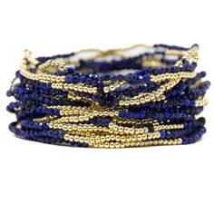 Tai Collection 2mm Stone Bead 2mm 14K Gold Plated Balls No Custom Sizing Stretch Band Single Bracelet *Photo is to display the detail of the bracelet due to the 2mm stone size* Blue Stackable Jewelry With Round Beads, Blue Bangle Bracelet With Tiny Beads, Blue Tiny Beads Bangle Jewelry, Blue Beaded Bangle Jewelry, Blue Jewelry Bangle With Tiny Beads, Blue Bangle With Tiny Beads, Seaside Style, Stacked Necklaces, Stacked Earrings