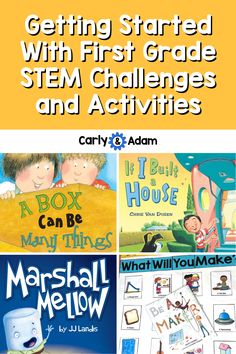 STEM is a great way to teach first graders about how to be kind, safe, and work hard as they discover the joy of STEM learning. 1st Grade Engineering Activities, Back To School Stem Activities 1st Grade, Grade 1 Stem Activities, First Day Of Science Elementary, If I Built A House Stem Activities, First Grade Steam Activities, First Grade Stem Activities Free, First Grade Stem Activities