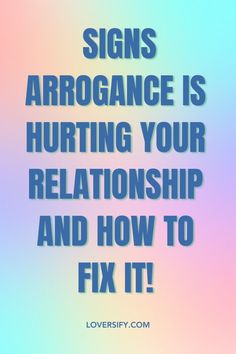 Arrogance can quietly erode the foundation of any relationship. Recognizing the signs is the first step toward healing. This guide outlines ten clear indicators that arrogance might be harming your connection, along with practical strategies to address and overcome it. Learn how to foster humility and create a more loving, understanding partnership. Worlds Apart, Building Trust, Symbiotic Relationships, Inspirational Quotes About Love, Healthy Relationship Advice