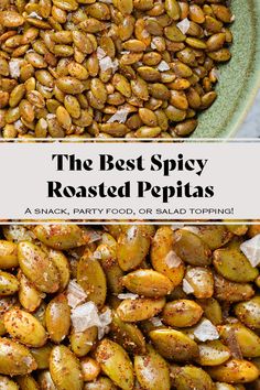 the best spicy roasted pepita recipe