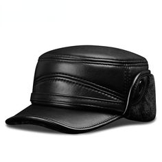 Store Categories Store Categories Other Men's 100% Genuine Leather Hat Full Grain Winter Warm Cowhide Baseball Cap Hat Product Description Occasion Casual Size Adjustable Year Manufactured 2020-2029 MPN Does not apply Fabric Type Cortical Vintage No Personalize Yes Department Men Style Baseball Cap Features Warm Hat Season Fall,Winter Handmade No Pattern No Character Men Signed No Color Black Material real cowhide Brand Unbranded Theme Autumn and winter cap Country/Region of Manufacture China Payment Policy Shipping Policy Returns Policy Payment Policy Payment The goods are well packed and bubble packed. Please ensure that your address matches the shipping address, and then pay Shipping Policy   Shipping We ship within 2 days after receiving the payment (except weekends and holidays), and Leather Windproof Hats For Outdoor Use, Winter Leather Windproof Hat, Winter Windproof Leather Hat, Classic Black Hat For Outdoor Activities, Black Leather Hat For Outdoor, Leather Baseball Cap For Outdoor Activities, Classic Leather Baseball Cap For Outdoor, Leather Flat Brim Baseball Cap For Outdoor, Adjustable Leather Baseball Cap With Short Brim