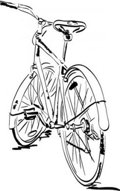 a drawing of a bicycle with the words stay at your side