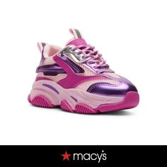 in stock Elevated Fashion, Pumped Up Kicks, Pink Sneakers, Fashion Sneakers, Sneakers Fashion, Steve Madden, High Fashion, Pick Up, In Store