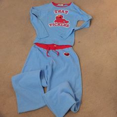 Sesame Street Elmo That Tickles Nwot Small Pajamas Seaseme Street, Sesame Street Elmo, Sesame Street, Women's Intimates, Pajamas, Color Blue, Red, Women Shopping, Blue