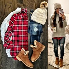 Flat Lay Outfit, Flat Lays, Mode Casual, Winter Trends, Cute Fall Outfits, Winter Mode, Looks Chic, Casual Winter Outfits, Fall Fashion Outfits