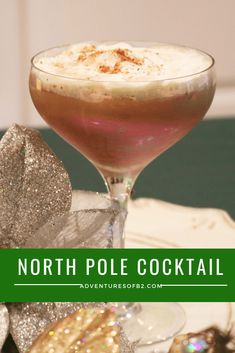 North Pole - Adventures of B2 Christmas Dessert Drinks, Christmas Themed Drinks, Xmas Cocktails, Christmas Cocktails Easy, Christmas Drinks Alcohol Recipes, Xmas Drinks, Christmas Drinks Recipes, Christmas Drinks Alcohol, Creamy Cocktails