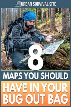 One of the worst things that can happen during a bug out is getting lost. That's why you should pack some maps in your bug out bag. How To Pack A Bug Out Bag, Bugout Bag Ideas, Emergency Stockpile, Survivor Tips, Bug Out, Bug Out Bag List, Emergency Pack, Best Bug Out Bag, Bug Bag