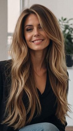 Get inspired with our latest blog post featuring hot mom haircut ideas for 2024! From trendy styles like straight, long hair with blunt bangs to chic short cuts for thick, curly, or thin hair, we've got you covered. Whether you prefer a medium-length blonde '90s look with a side part, or a round face-flattering haircut for fine hair, this guide has something for everyone. Explore the best hairstyles that suit your style preferences and hair type. Side Part Women Hairstyles, Long Professional Hair, Fall Straight Hair, Long Heavy Hair Hairstyles, Long Side Part Haircut, Haircut For Long Thick Hair, Long Hair Extensions Styles, Extra Long Haircut, 90s Hairstyles For Long Hair