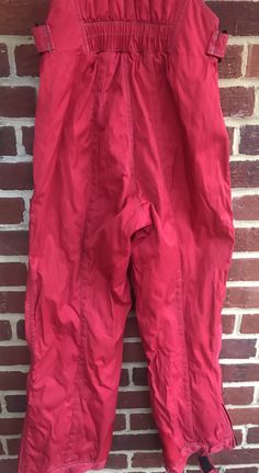 "Inseam 27\"/top of pants waist front to bottom leg hem 38\"/Top of snow bib straps to bottom 58\"without being stretched/waist 27\"-28\"approx/Good vintage condition pants quilted interior-zippers down both sides/Velcro closure at bottom legs adjustable elastic straps/smoke free environment(A)" Polly Flinders Dresses, Vintage Toddler Dress, Snow Boarding, Ski Bibs, Vintage Girls Dresses, Circle Dress, Polly Dress, Vintage Ski, Apron Dress