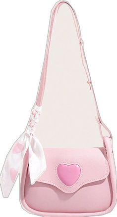 Cute Heart-shaped Shoulder Bag For Daily Use, Kawaii Style Shoulder Bag As Gift, Cute Shoulder Bag For Valentine's Day, Cute Pink Heart-shaped Bag, Cute Heart-shaped Pink Bag, Cute Pink Shoulder Satchel, Cute Pink Shoulder Bag Satchel, Cute Pink Satchel Shoulder Bag, Cute Valentine's Day Crossbody Shoulder Bag