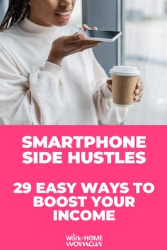 Smartphone Side Hustles: 29 Easy Ways to Boost Your Income - Your smartphone can be more than just a communication tool; it can also be a powerful way to make extra money. This article explores 29 innovative make money with your mobile device, from apps that pay you for tasks to ways to sell your skills online. Whether you're looking for a side gig or a full-time income stream, these tips will help you unlock your smartphone’s earning potential. Apps That Pay You, Apps That Pay, Second Job, Tips To Save Money, Save Money Fast, Side Gigs, Communication Tools, Earn Extra Money