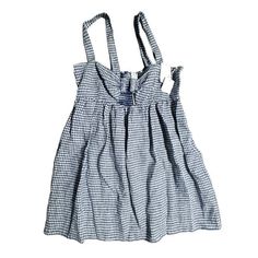 Msrp $218 New With Tag And Unworn. Plan A Picnic And Match The Mood In This Cheery Gingham Mini Made From Cool Linen And Serving Sass With A Cutout Detail At The Neckline. Scoop Neck Sleeveless 100% Linen Sleeveless Gingham Dress With Tie Back, Casual Gingham Dress With Tie Back, Chiffon Ruffle Dress, Gingham Linen, Gold And Black Dress, Linen Mini Dress, Ribbed Mini Dress, Reformation Dress, Chiffon Ruffle