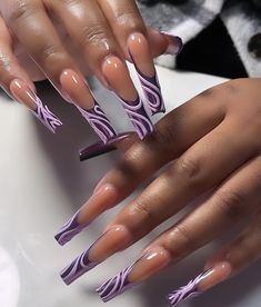 Nail Tech Clothes, Ambre Nails, Not Nice, Nail Appointment, Medium Nails, Purple Nail, Nail Candy, Nails Set