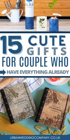 the top five gifts for couples who have everything already in their handmade notebooks