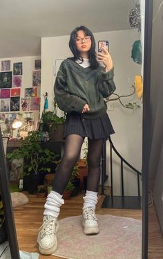 Moda Grunge, 일본 패션, Swaggy Outfits, Mode Inspo, Alternative Outfits, A Mirror, Edgy Outfits, Mode Vintage