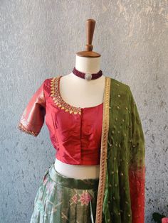 Half Saree Lehenga Choli Haldi Dress Mehendi Dress Wedding Dress Bridal Dress Indian Teens Lehenga Langa Voni Silk Lehenga Handloom Lehenga - Etsy Transitional Festive Tissue Silk Lehenga, Silk Tilla Dupatta For Designer Wear, Transitional Green Tissue Silk Lehenga, Designer Chanderi Lehenga With Tilla Embroidery, Silk Choli With Tilla For Wedding, Designer Wear Transitional Dupatta With Tilla, Designer Raw Silk Choli With Tilla Details, Designer Raw Silk Choli With Tilla, Designer Raw Silk Gown For Navratri