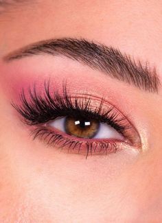 Pink Eye Makeup Brown Eyes, Brown Eyes Eyeshadow, Eye Makeup For Brown Eyes, Evening Eye Makeup, Eye Makeup Images, Everyday Eye Makeup, Wedding Eye Makeup, Prom Eye Makeup