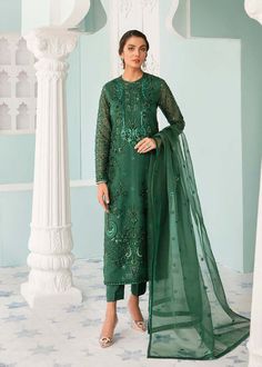 Akbar Aslam Nolana Elinor Wedding Collection 2022 Default Title Akbar Aslam Nolana Elinor Wedding Collection 2022 Original brand suit fabric and photography lite diffrance in actual print. Elegant Green Salwar Kameez For Reception, Green Elegant Salwar Kameez For Reception, Formal Green Salwar Kameez With Sheer Dupatta, Formal Green Unstitched Suit With Dupatta, Unstitched Green Formal Suit, Ceremonial Green Dress With Dupatta, Green Ceremony Dress With Dupatta, Formal Green Semi-stitched Salwar Kameez, Green Organza Unstitched Suit With Long Sleeves