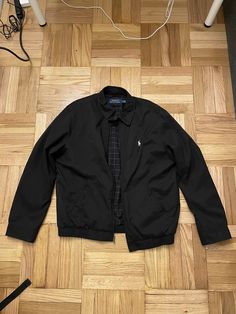 Ralph Lauren New Polo Ralph Lauren Bi Swing Jacket | Grailed Men Jacket Outfit, Polo Ralph Lauren Aesthetic, Ralph Lauren Racing Jacket, Ralph Lauren Black Fitted Outerwear, Ralph Lauren Ski Club Jacket, Ralph Lauren Harrington Jacket, Polo Jacket, Polo Ralph Lauren Outfits, Mens Wardrobe Essentials