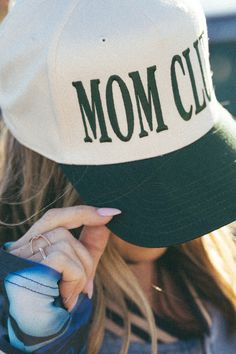 Unleash your mom energy in style with our Mom Club Department Two-Toned 5 Panel Hat! This mid-profile cap combines Gen Z coolness with the ultimate mom pride, featuring a sleek two-toned design that's Instagram-worthy and effortlessly chic. With "Mom Club Department" boldly embroidered, it's not just a hat; it's a statement, empowering every mom to rock their mom duties with swagger and confidence. 🧢✨ #MomClubVibes #CoolMomEssentials Features 5-panel cap Seamless Front Panel with Full Buckram 4 Sporty Snapback Hat, Mom Trucker Hats, Sporty Snapback Trucker Hat, Mom Hat, Everyday Dad Hat With Curved Bill, Cute Hats For Women, Edgy Mom Style, Mom Pride, 5 Panel Hat