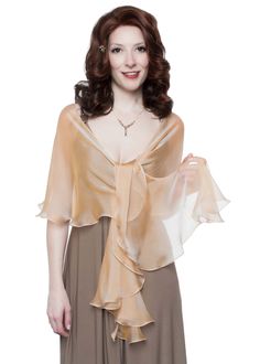 "The charm of this iridescent color of light beige wrap is created by unique fluttering cut combined with gorgeous color of shimmery caramel (toffee cream) color with light cream shade. This airy fluttering scarf - wrap, made with iridescent 100% silk chiffon will give you a chic and modern addition to finish your stylish image Natural warm pastel color of caramel looks incredibly good in combination with other colors. With this wrap you have unlimited freedom for your creative ideas. DESIGN DES Elegant Beige Formal Shawl, Elegant Formal Shawl For Spring, Elegant Formal Spring Shawl, Elegant Beige Shawl For Spring, Elegant Spring Formal Shawl, Chic Beige Shawl For Spring, Elegant Shawl For Summer Parties, Elegant Gold Pashmina Shawl, Elegant Cream Shawl For Evening