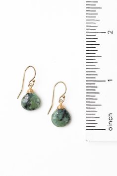 The perfect dangle earrings for the Tranquil Gardens Collection. This artisan design rests at approximately 1" from gold filled ear wires. Matte Gold Plated Brass (nickel and lead-safe) African Turquoise 1", with gold filled ear wires We hand select our natural materials, thus there may be slight variations in color and/or size that will not detract from the overall aesthetic Our unique handcrafted designer jewelry for women is made in America, each design created individually in our personal de Teardrop May Birthstone Earrings With Ear Wire, May Birthstone Teardrop Earrings With Ear Wire, May Birthstone Drop Earrings, May Birthstone Drop Earrings With Ear Wire, Nickel-free Adjustable Briolette Earrings, Teardrop Earrings For Everyday - May Birthstone, Everyday Teardrop Earrings For May Birthstone, 14k Gold Filled Drop Earrings With French Hook, Hypoallergenic Drop Earrings For May Birthstone