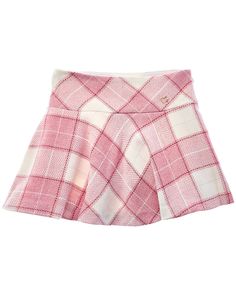 Mayoral Plaid Jacquard Wool-Blend Skirt1 Plaid Skirt With Sweater, Kids Skirt, Jacquard Skirt, Skirts For Kids, Girl M, Pink Mauve, Boy Accessories, Buy Buy, Buy Buy Baby