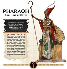 an image of pharaoh god king of egypt