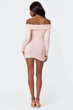 PRODUCT INFO Mini dress Long sleeves Criss cross folded neckline Knit fabric Polyester, Rayon Model wears size S Model height is 5'9 Item care: Wash with similar color Pink Dress Long Sleeve, Pink Dress Long, Pink Long Sleeve Dress, Pink Long Dress, Dress Long Sleeves, Swimwear Dress, Dress Inspo, Knit Mini Dress, Long Sleeve Mini Dress