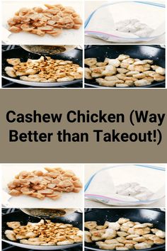 cashew chicken way is better than takeout and it's easy to make