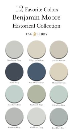 the 12 favorite colors in this color palette