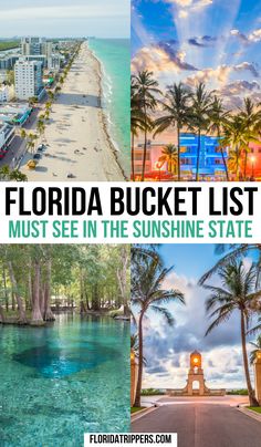 florida bucket list must see in the sunshine state