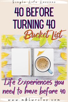 40 Before 40 Bucket List - embrace yourself Things To Do Before Turning 40, Turning 40 Bucket List, 40 Bucket List, 40 Before 40, Before Turning 40, Before 40, Happy Single Life