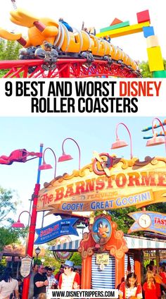 9 Best And Worst Disney Roller Coasters Hollywood Studios Disney Pictures, Disney Roller Coaster, Best Roller Coasters, Disney Usa, Disney World Hollywood Studios, Disney Universal Studios, Travel Disney, Travel Florida, Southern Travel