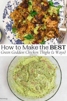 how to make the best green goddess chicken thighs and ways