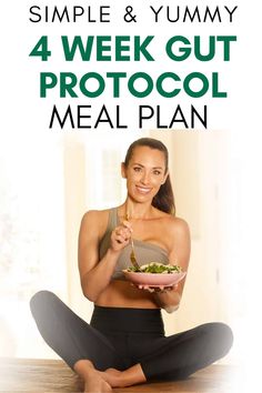 Gut Protocol Meal Plan, 4 Week Gut Protocol, Gut Protocol, Gut Diet, Meal Plan Recipes, Gut Health Diet, Best Smoothie, Gut Health Recipes, Best Fat Burning Foods